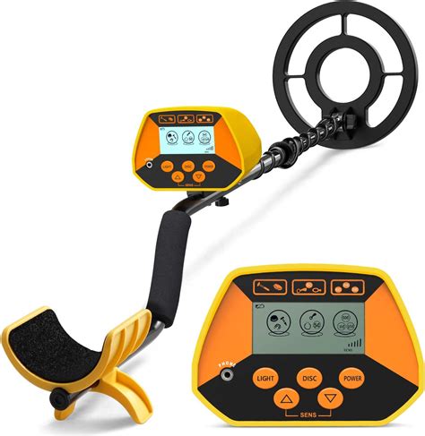 Hazlewolke Metal Detector for Adults, 5 Professional Mode with Higher Accuracy 10 Waterproof Coil for Gold Detecting. . Metal detectors on amazon